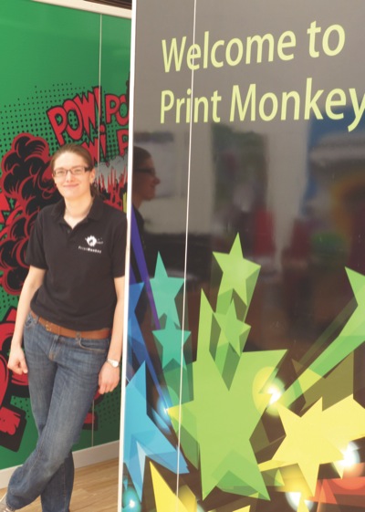 Print Monkey Lucy