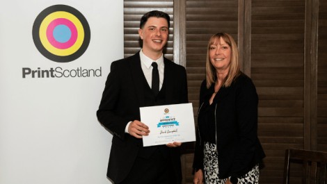 Print Scotland’s president promotes print to youth