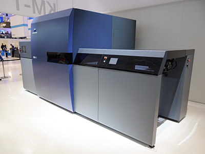 Konica Minolta announces new toner presses, demos B2 inkjet