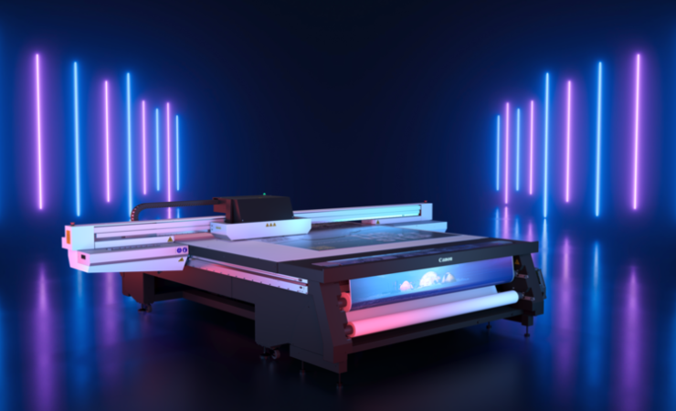 Canon adds mid-range UV flatbeds and tactile applications software