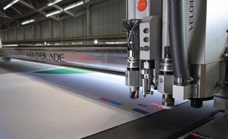 Feather Flags Trade boosts efficiency with Vivid digital die cutter