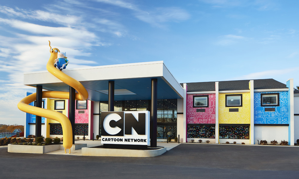Cartoon Network Hotel comes to life with Drytac media
