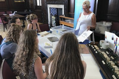 Shine finalists learn paper making from Antalis