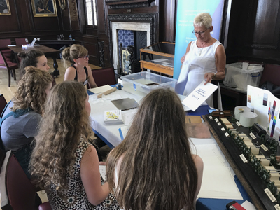 Shine finalists learn paper making from Antalis