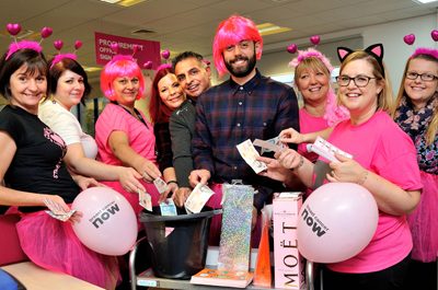 Antalis raises over £3,000 for Breast Cancer now