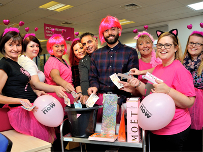 Antalis raises over £3,000 for Breast Cancer now