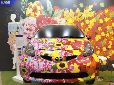 Epson and Slam Signs bring flower power to Sign & Digital