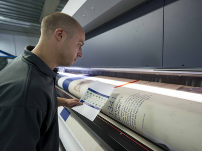 Leach expands fabric graphic production