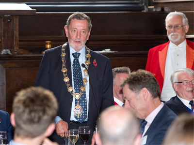 Lord Blunkett lunches with The Printing Charity