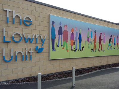 Perspex Distribution helps to create hospital artwork