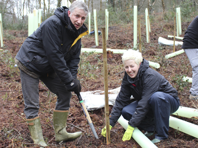 Premier raises £500,000 for the Woodland Trust