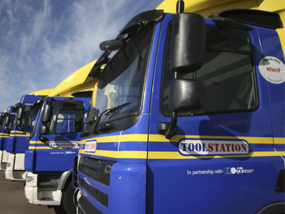 RGVA fits new livery for Toolstation