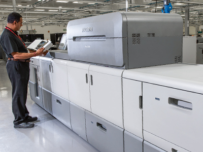 Ricoh double for B Print and Display