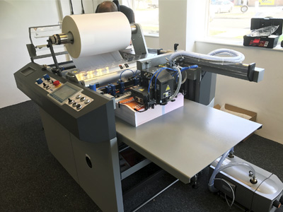 UK Bookbinders has Komfi lamination launch