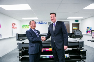 Prime Minister opens InkTec's new Jetrix demo suite