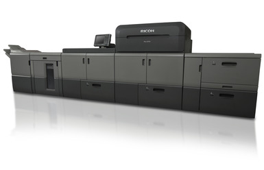 Smart Print displays Ricoh Pro C9100 in open days - Digital Printer