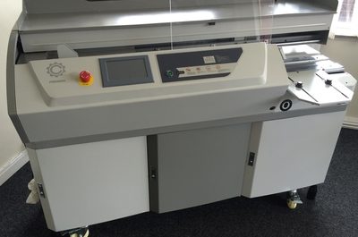 Premier 420 Perfect Binder completes bindery capabilities