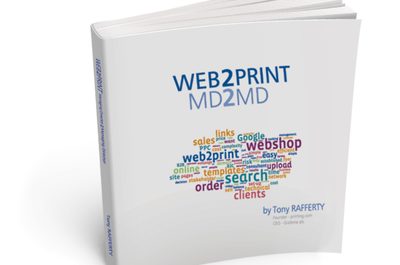 Web to print book give away at Ipex