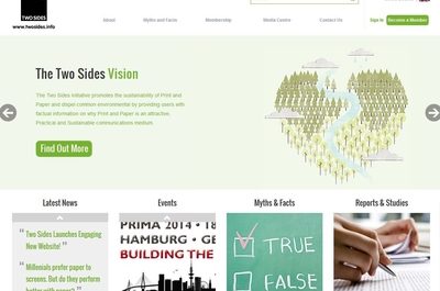 Two Sides launches new website